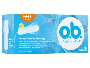 O.b. ProComfort Super Ταμπόν για Ημέρες με Μέτρια Έως Μεγάλη Ροή 16 Τεμάχια