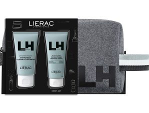 Lierac Homme Promo Energizing Moisturizing Gel 50ml & All-Over Shower Gel 50ml & Δώρο Pouch 1 Τεμάχιο