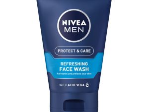 Nivea Men Protect & Care Deep Cleaning Face Wash Gel Τζελ Καθαρισμού Προσώπου για Αναζωογόνηση της Επιδερμίδας σε Βάθος 100ml