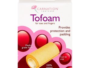 Vican Carnation Footcare Tofoam Protection Προστατευτικά Σκουφάκια Δακτύλων Χεριών & Ποδιών Από Ειδικό Υποαλλεργικό Αφρώδες Υλικό 2 Τεμάχια