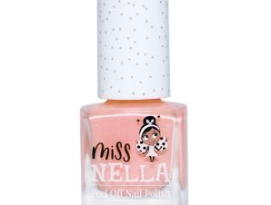 Miss Nella Peel Off Nail Polish Κωδ. 775-34 Παιδικό, μη Τοξικό Βερνίκι Νυχιών με Βάση το Νερό 4ml – Peach Slushie