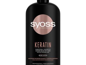 Syoss Shampoo Keratin Επαγγελματικό Σαμπουάν με Κερατίνη που Αναδομεί την Τρίχα στα Αδύναμα, Εύθραυστα Μαλλιά 750ml