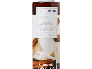 Korres Vanilla Cinnamon Body Cleanser Αφρόλουτρο με Κρεμώδες Άρωμα Βανίλια Κανέλα 250ml