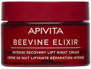 Apivita Beevine Elixir Intense Recovery Lift Night Cream Κρέμα Νύχτας Εντατικής Επανόρθωσης & Lifting 50ml