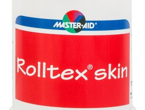 Master Aid Dermatess Roll Tex Skin Αυτοκόλλητη Επιδεσμική Ταινία σε Ρολό Καφέ 1 Τεμάχιο – 5m X 5cm