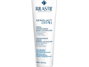 Rilastil Xerolact Concentrate Cream Sodium Lactate 30%, Συμπυκνωμένη Κρέμα για Ισχυρή Ενυδάτωση & Κερατολυτική Δράση 40ml