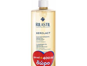 Rilastil Xerolact Protective & Anti-Irritation Cleansing Body Oil Έλαιο Καθαρισμού Σώματος Αναπλήρωσης Λιπιδίων για Ευαίσθητες Επιδερμίδες με Τάση Ατοπίας 750ml