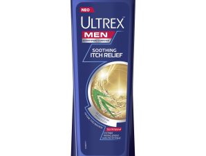 Ultrex Men Soothing Itch Relief Αντιπιτυριδικό Σαμπουάν για Ευαίσθητη Επιδερμίδα με Εκχύλισμα Ευκαλύπτου 360ml