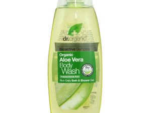 Dr Organic Aloe Vera Body Wash Αφρόλουτρο με Βιολογική Αλόη Βέρα 250ml