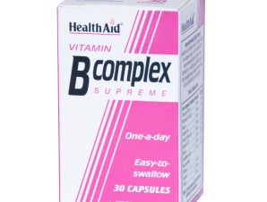 Health Aid B Complex Supreme Σύμπλεγμα Βιταμινών Β 30caps