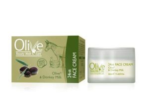 Olive Beauty Medicare 24ΩΡΗ ΚΡΕΜΑ ΠΡΟΣΩΠΟΥ – ΕΛΙΑ & ΓΑΛΑ ΓΑΪΔΟΥΡΑΣ Olive Beauty MediCare