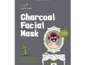Vican Cettua Charcoal Facial Mask Μάσκα Προσώπου που Καθαρίζει & Συσφίγγει τους Πόρους του Δέρματος, 1 τμχ