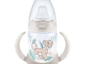 NUK First Choice Learn Bottle Lion King Μπιμπερό Πλαστικό με Δύο Λαβές Temperature Control 6-18 Μηνών 150ml